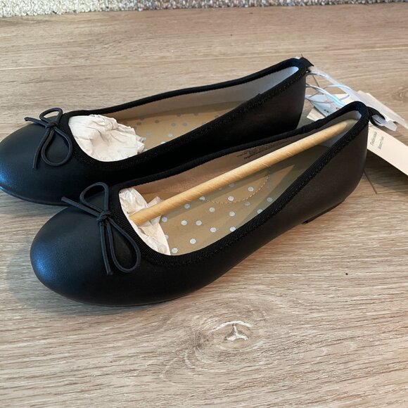 Cat & Jack Other - CAT & JACK || Girls Dress Shoe Black Slip On - BRAND NEW - Size 1